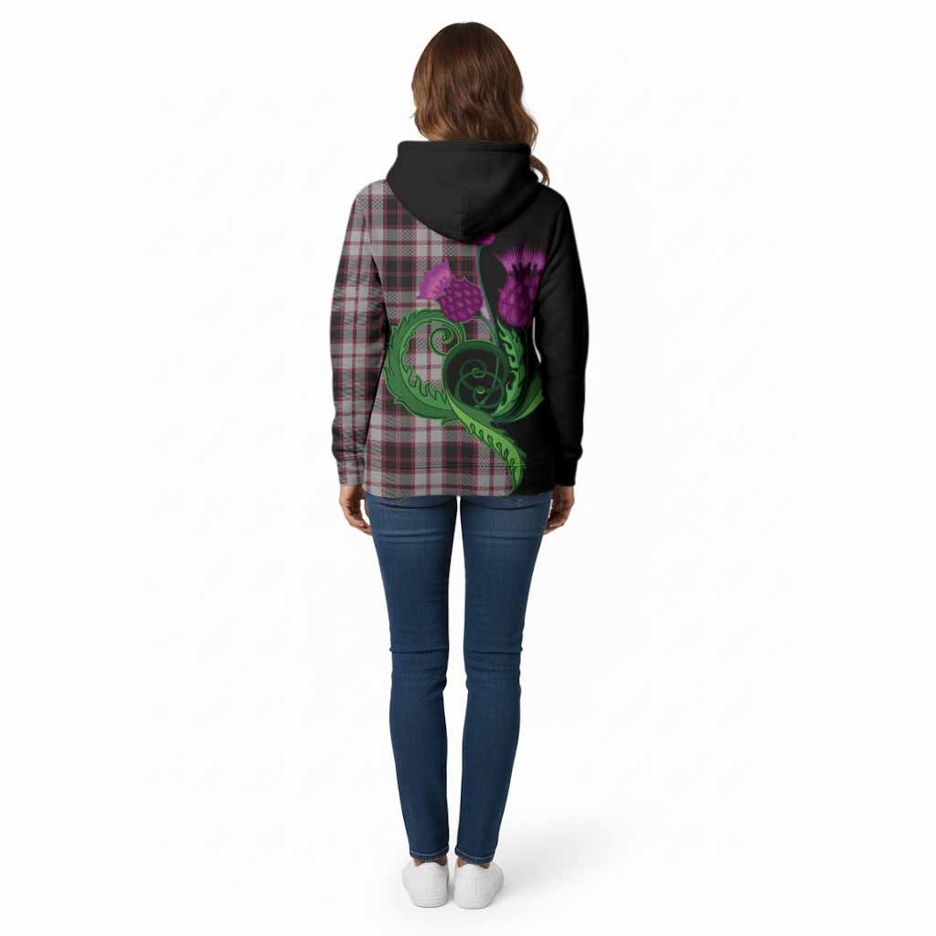 MacPherson (McPherson) Tartan Cotton Hoodie Traditional Scottish Thistle