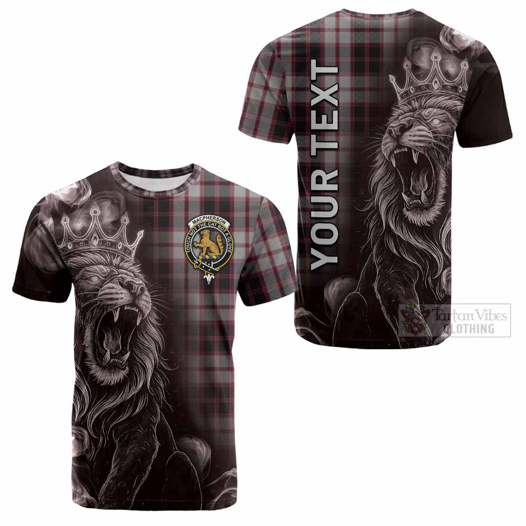 MacPherson (McPherson) Tartan Cotton T-shirt Roaring Lion Heritage