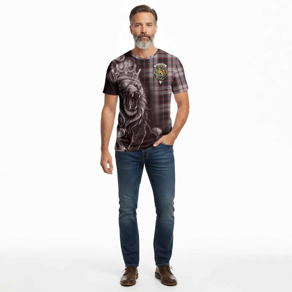 MacPherson (McPherson) Tartan Cotton T-shirt Roaring Lion Heritage