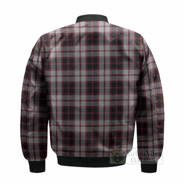 MacPherson (McPherson) Tartan Crest Bomber Jacket Ferocious Lion Style