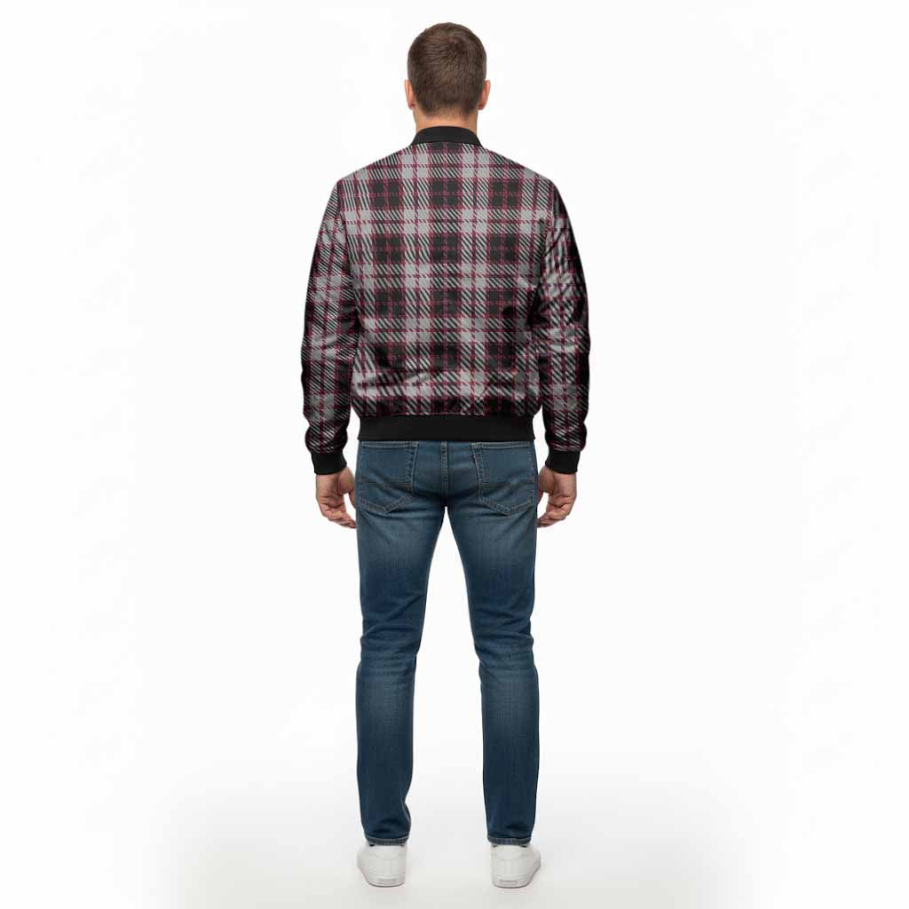 MacPherson (McPherson) Tartan Crest Bomber Jacket Ferocious Lion Style - Tartan Vibes Clothing
