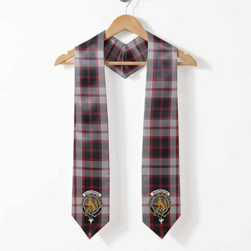 MacPherson (McPherson) Tartan Crest Graduation Stole One Size - 72" x 5" - Tartan Vibes Clothing