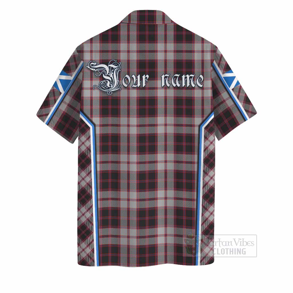 MacPherson (McPherson) Tartan Crest Hawaiian Shirt Scotland Coat of Arm Flag Style - Tartan Vibes Clothing