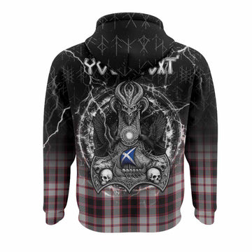 MacPherson (McPherson) Tartan Crest Hoodie Celtic Odin's Raven Legacy
