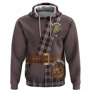 MacPherson (McPherson) Tartan Crest Hoodie Kilt Costume Style