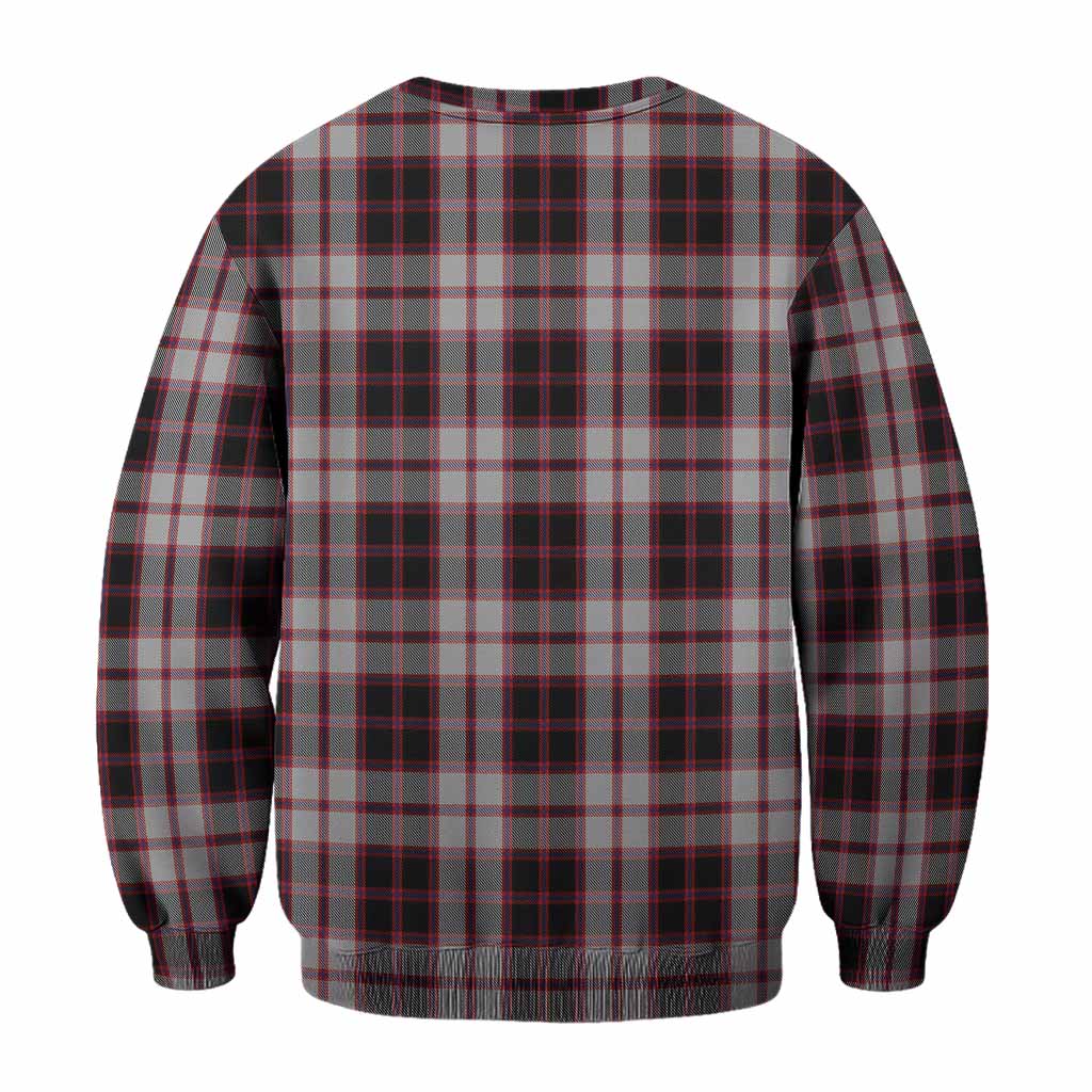MacPherson (McPherson) Tartan Crest Sweatshirt Ferocious Lion Style