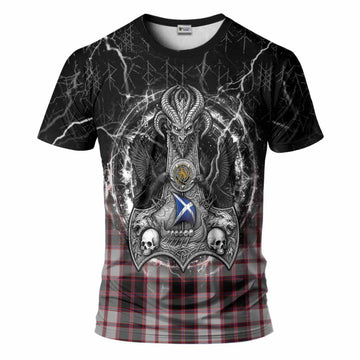 MacPherson (McPherson) Tartan Crest T-Shirt Celtic Odin's Raven Legacy