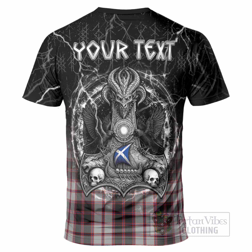 MacPherson (McPherson) Tartan Crest T-Shirt Celtic Odin's Raven Legacy