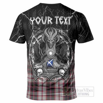 MacPherson (McPherson) Tartan Crest T-Shirt Celtic Odin's Raven Legacy