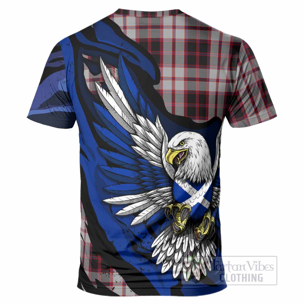 MacPherson (McPherson) Tartan Crest T-Shirt Scottish Eagle Grunge Style - Tartan Vibes Clothing