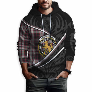MacPherson (McPherson) Tartan Family Crest Hoodie Celtic Scottish Thistle Floral