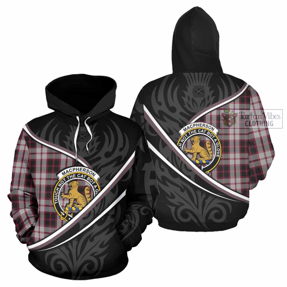 MacPherson (McPherson) Tartan Family Crest Hoodie Celtic Scottish Thistle Floral - Tartan Vibes Clothing