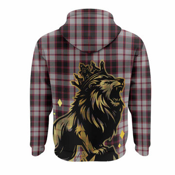 MacPherson (McPherson) Tartan Family Crest Hoodie Crowned Lion Roaring