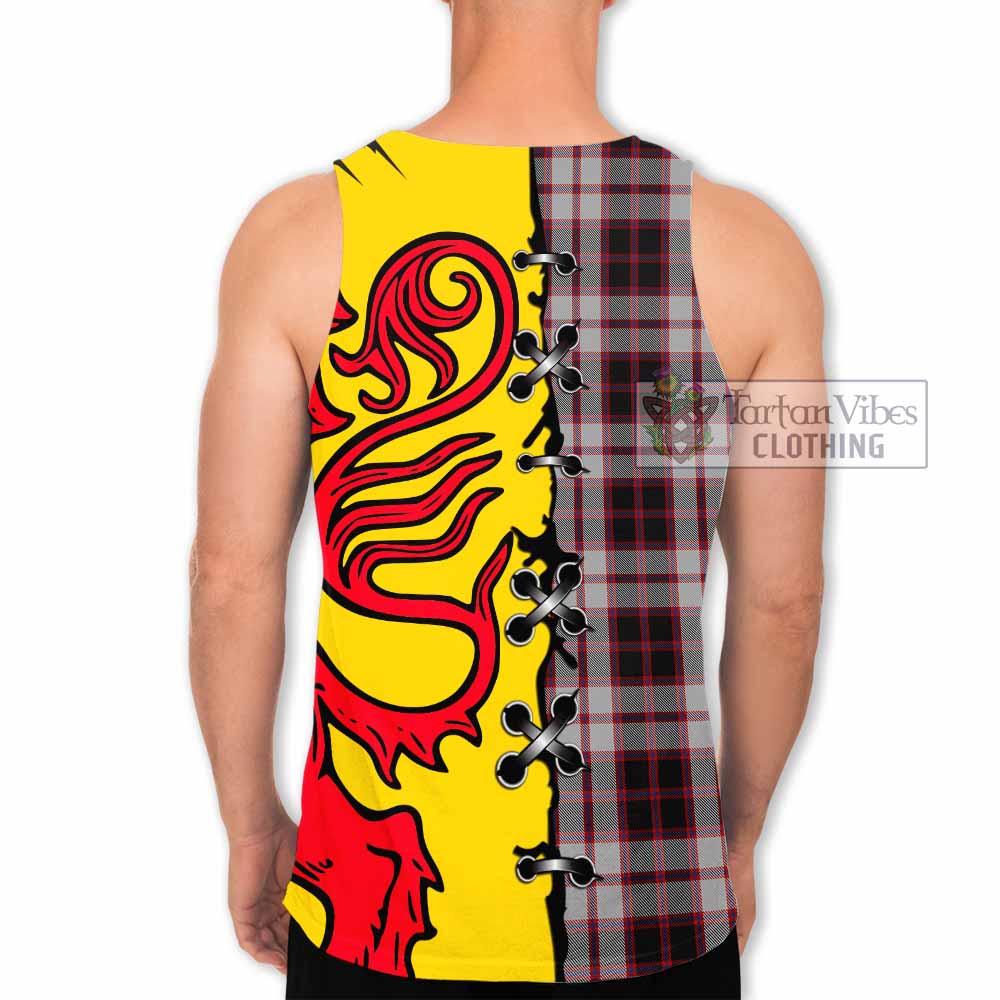 MacPherson (McPherson) Tartan Family Crest Men Tank Top Lion Rampant Honor - Tartan Vibes Clothing