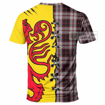 MacPherson (McPherson) Tartan Family Crest T-shirt Lion Rampant Honor - Tartan Vibes Clothing
