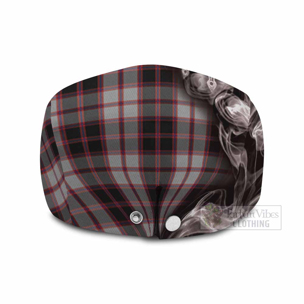 MacPherson (McPherson) Tartan Flat Cap, Jeff Cap Roaring Lion Heritage