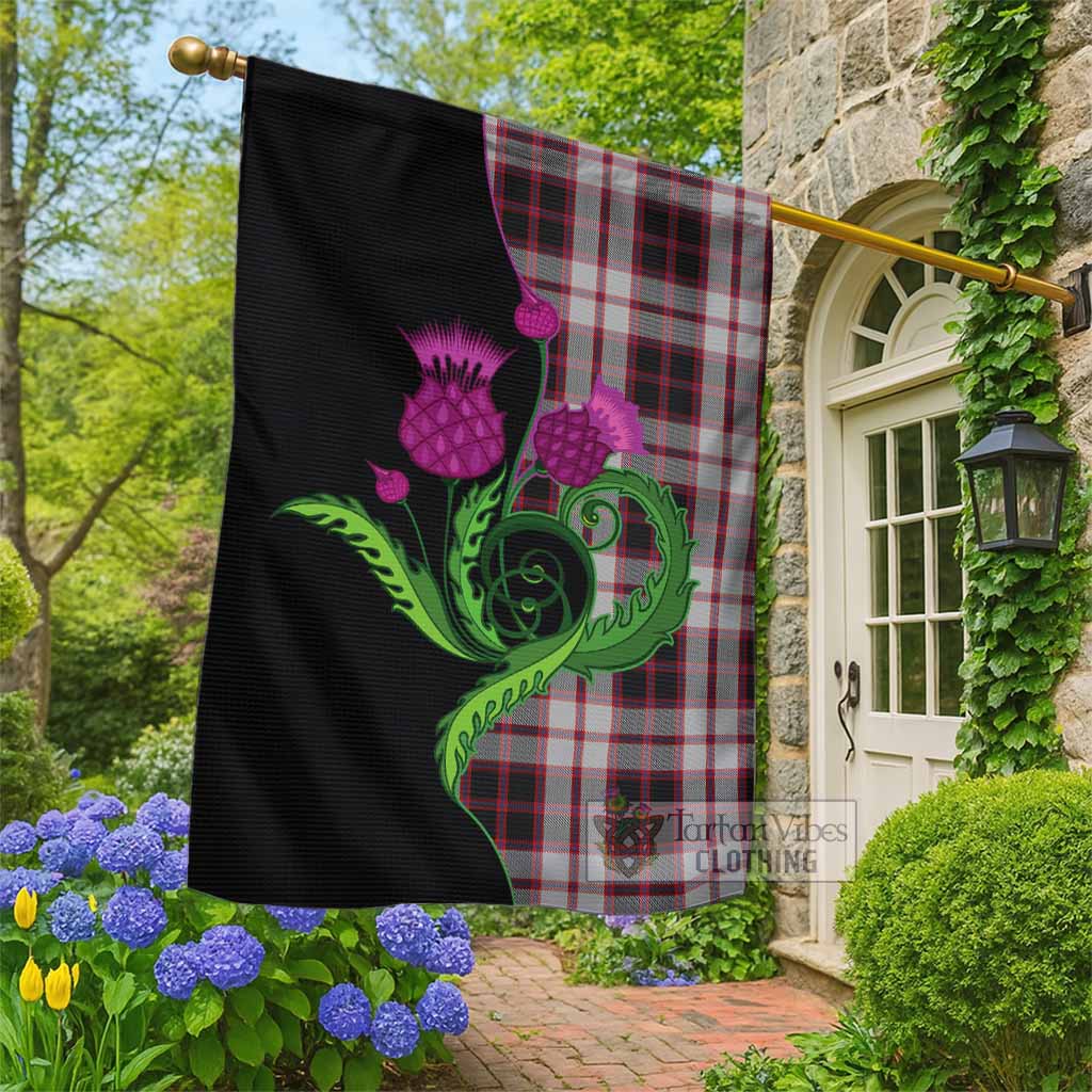 MacPherson (McPherson) Tartan Garden Flag Traditional Scottish Thistle - Tartan Vibes Clothing