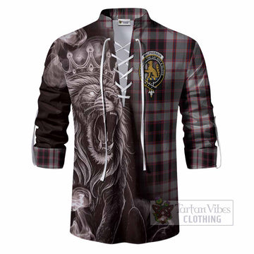 MacPherson (McPherson) Tartan Ghillie Shirt Roaring Lion Heritage