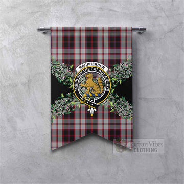 MacPherson (McPherson) Tartan Gonfalon Thistle Scottish Spirit