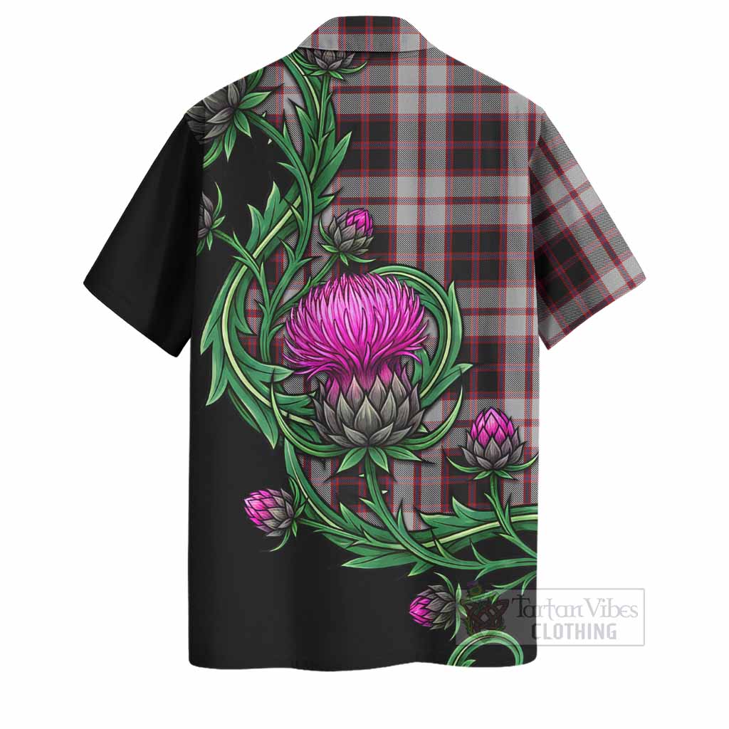 MacPherson (McPherson) Tartan Hawaiian Shirt Resilient Scottish Thistle - Tartan Vibes Clothing