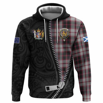 MacPherson (McPherson) Tartan Hoodie New Zealand Pattern Unique Zipper Stylized