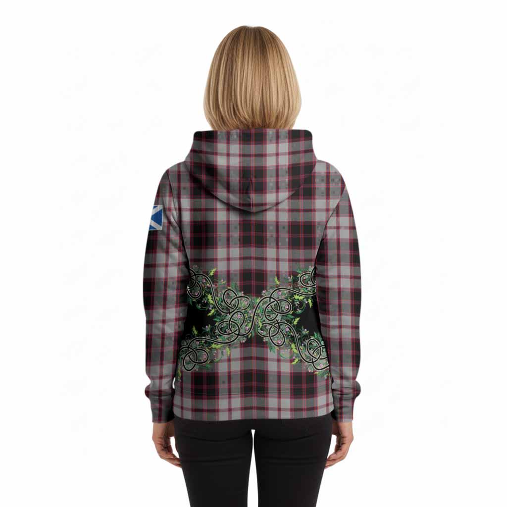 MacPherson (McPherson) Tartan Hoodie Thistle Scottish Spirit