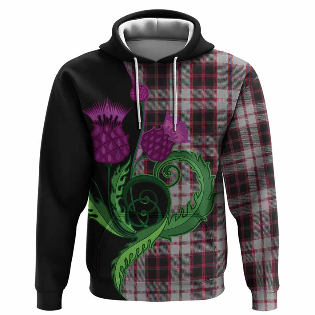 MacPherson (McPherson) Tartan Hoodie Traditional Scottish Thistle