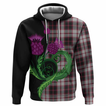 MacPherson (McPherson) Tartan Hoodie Traditional Scottish Thistle