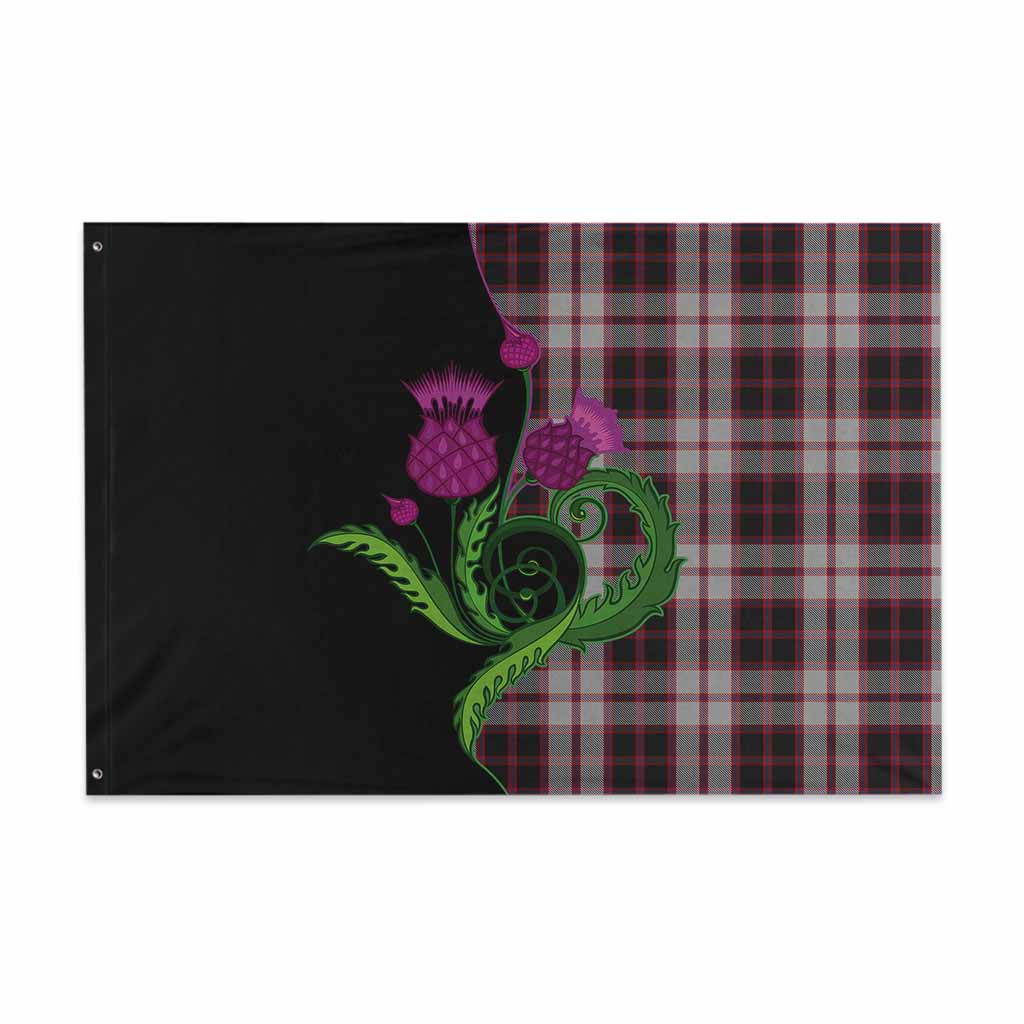 MacPherson (McPherson) Tartan House Flag Traditional Scottish Thistle 48*72 inch (120*180 cm) - Tartan Vibes Clothing