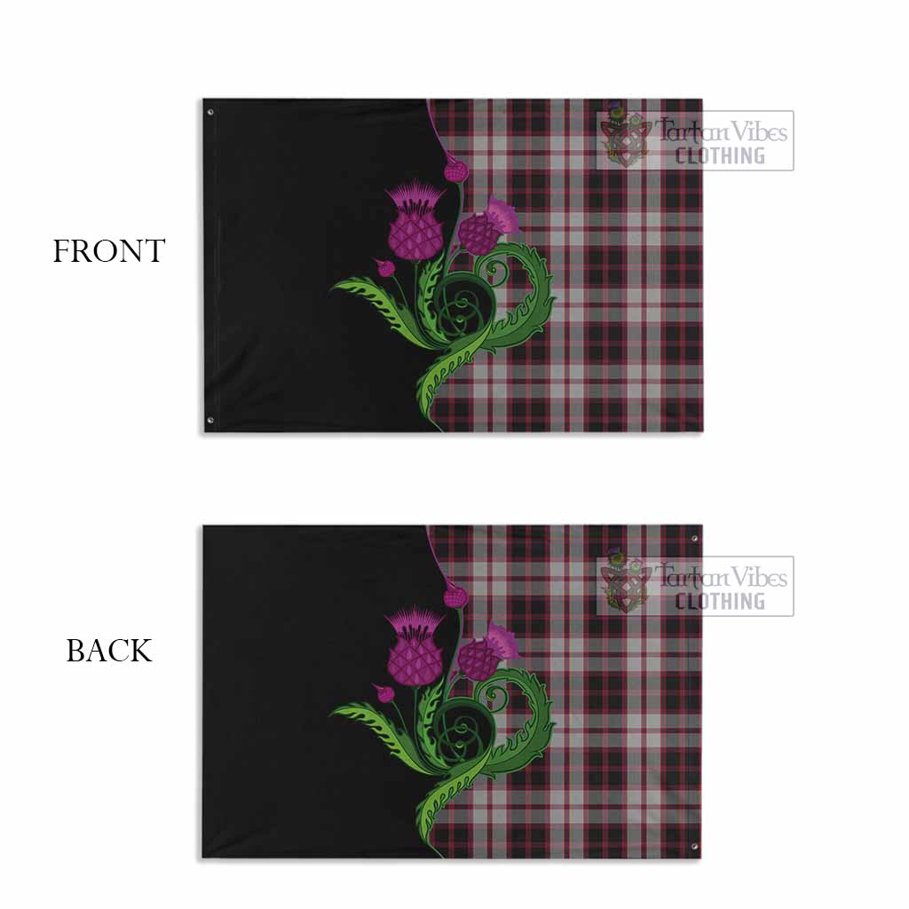 MacPherson (McPherson) Tartan House Flag Traditional Scottish Thistle - Tartan Vibes Clothing