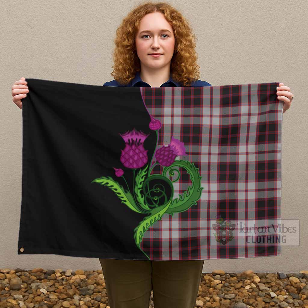 MacPherson (McPherson) Tartan House Flag Traditional Scottish Thistle - Tartan Vibes Clothing