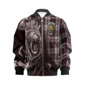 MacPherson (McPherson) Tartan Kid Bomber Jacket Roaring Lion Heritage
