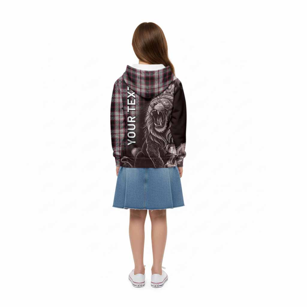 MacPherson (McPherson) Tartan Kid Hoodie Roaring Lion Heritage
