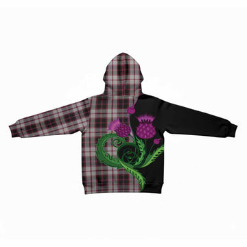 MacPherson (McPherson) Tartan Kid Hoodie Traditional Scottish Thistle