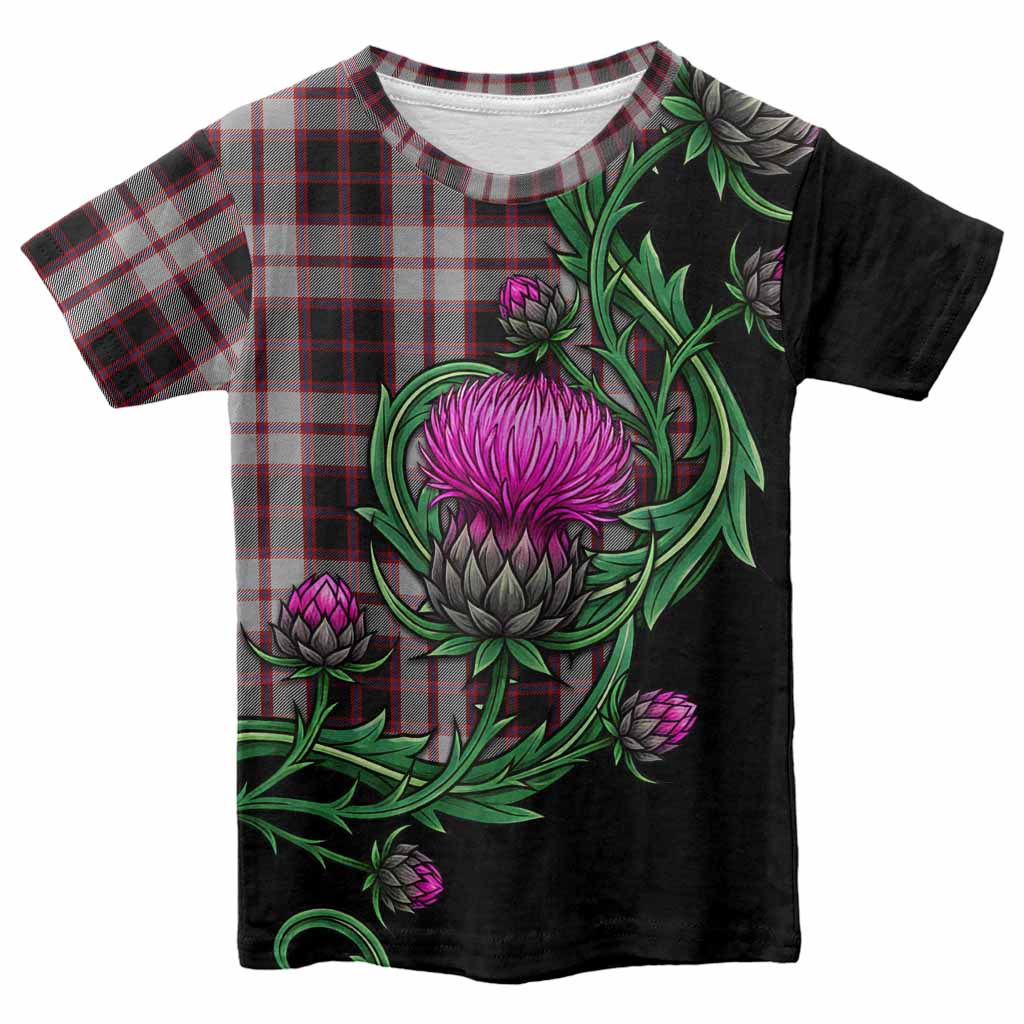 MacPherson (McPherson) Tartan Kid T-shirt Resilient Scottish Thistle Youth XL Size14 - Tartan Vibes Clothing