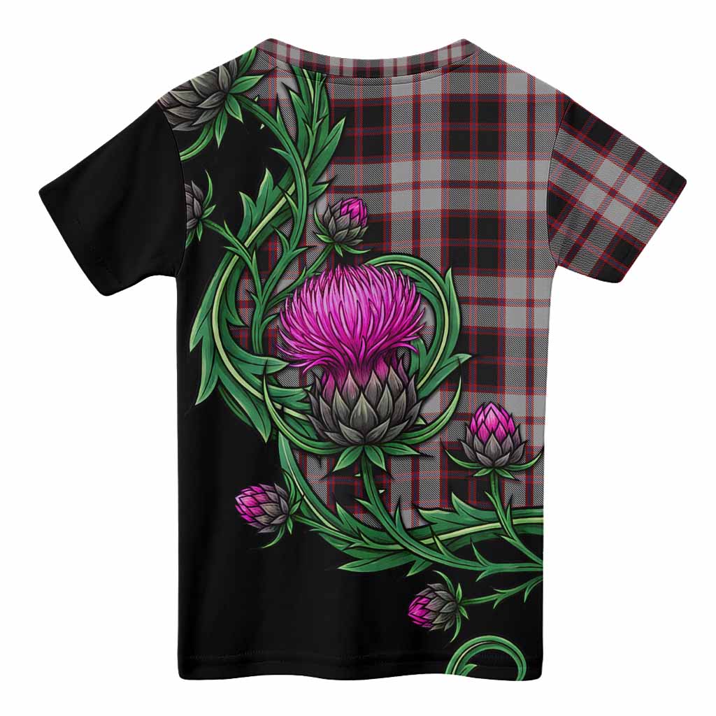 MacPherson (McPherson) Tartan Kid T-shirt Resilient Scottish Thistle - Tartan Vibes Clothing