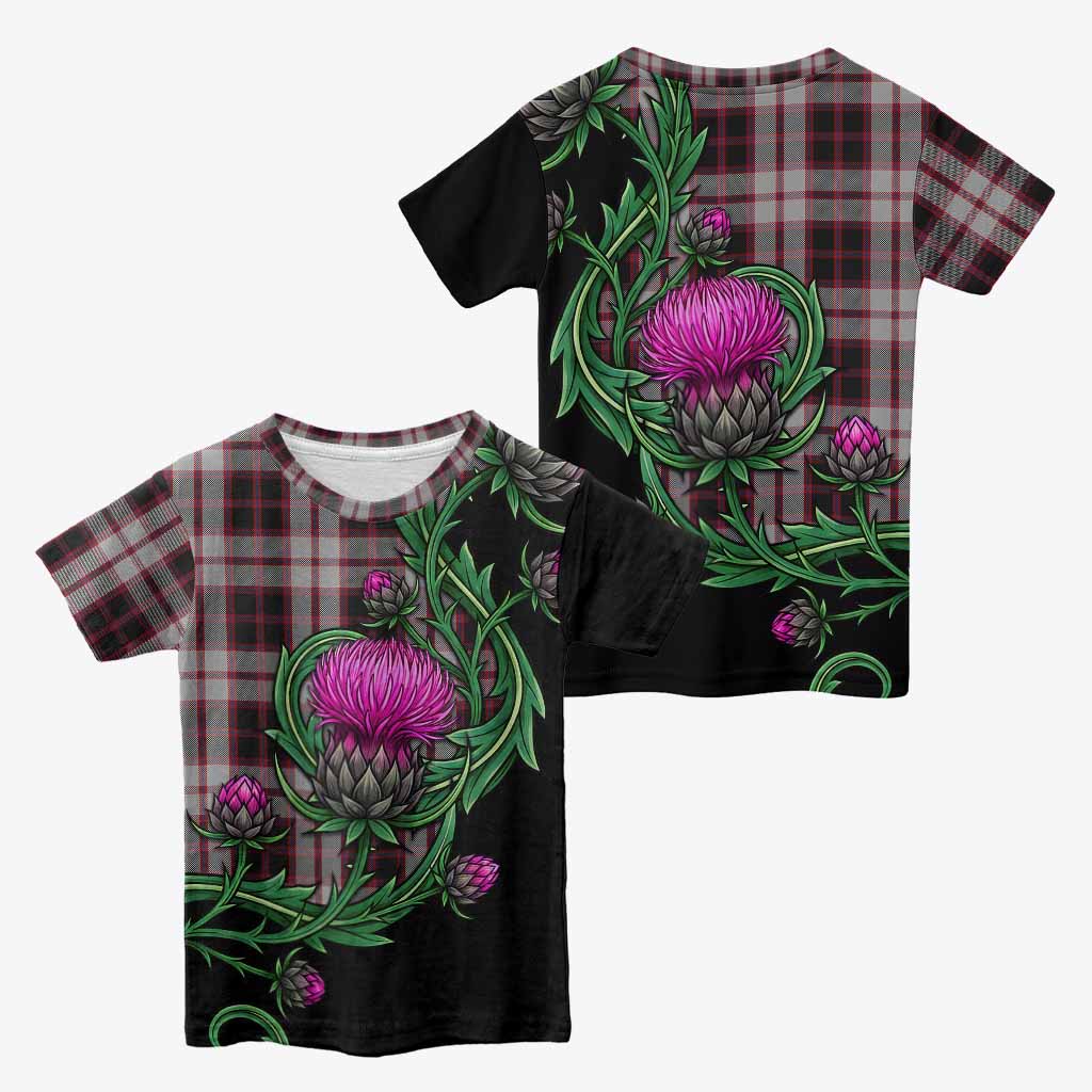 MacPherson (McPherson) Tartan Kid T-shirt Resilient Scottish Thistle - Tartan Vibes Clothing