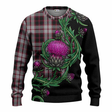 MacPherson (McPherson) Tartan Knitted Sweater Resilient Scottish Thistle Unisex - Tartan Vibes Clothing