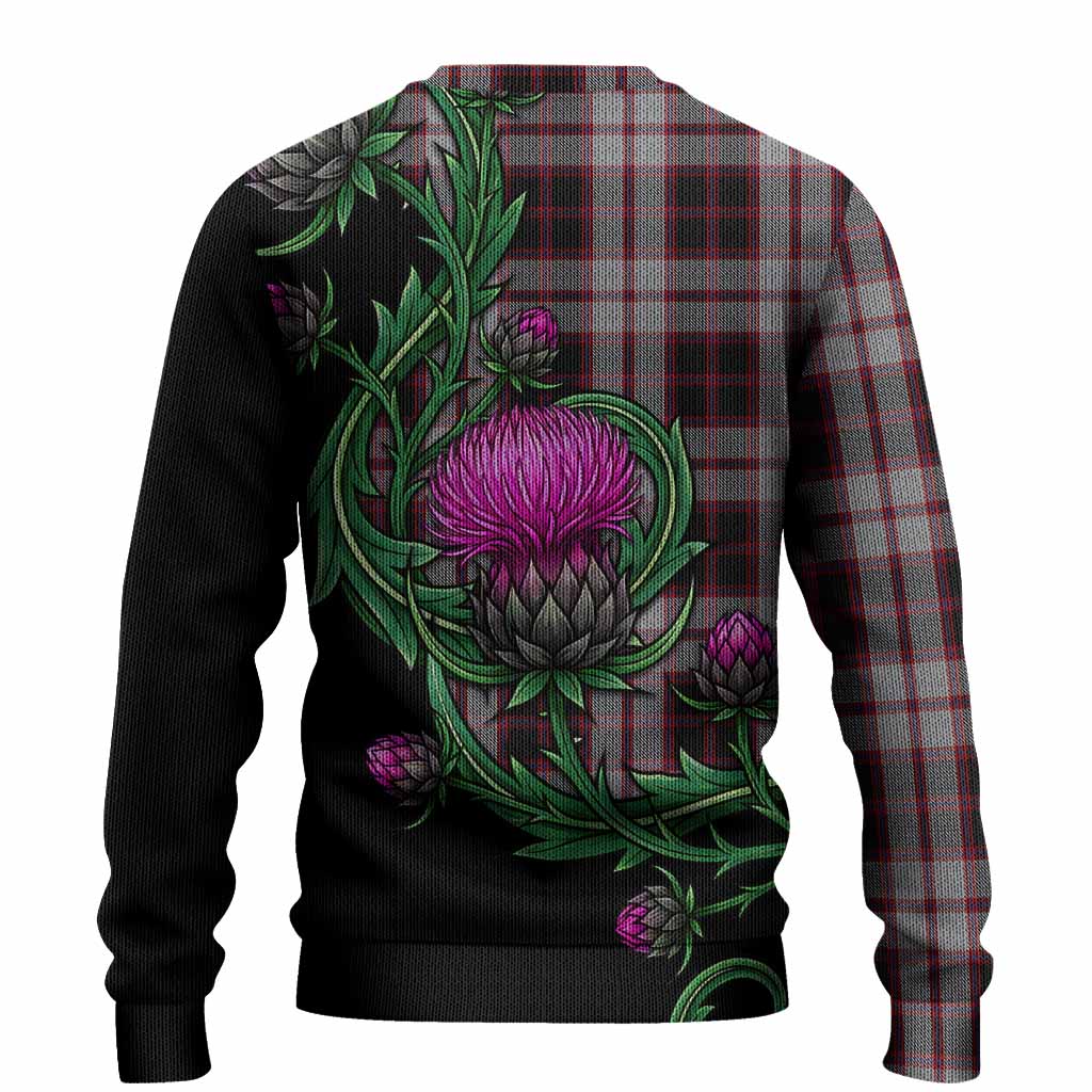 MacPherson (McPherson) Tartan Knitted Sweater Resilient Scottish Thistle - Tartan Vibes Clothing