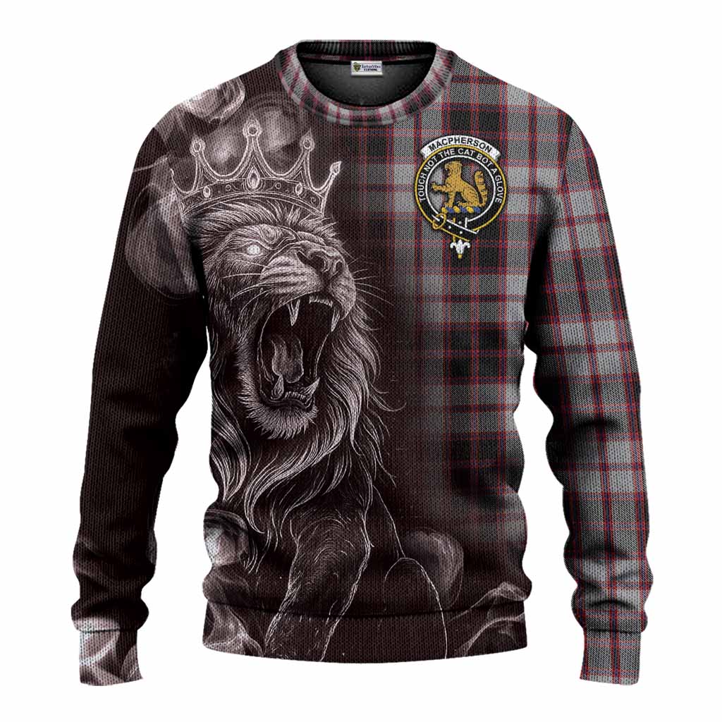 MacPherson (McPherson) Tartan Knitted Sweater Roaring Lion Heritage