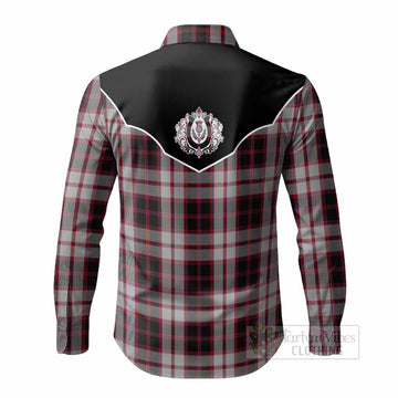 MacPherson (McPherson) Tartan Long Sleeve Button Shirts Horseshoe Ornament - Tartan Vibes Clothing