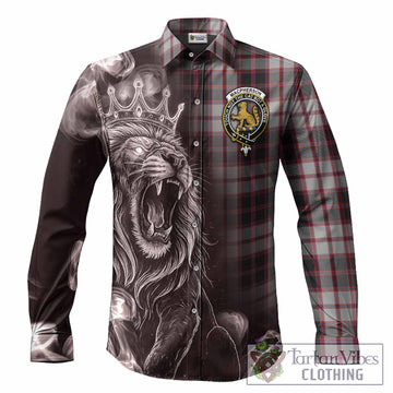 MacPherson (McPherson) Tartan Long Sleeve Button Shirts Roaring Lion Heritage