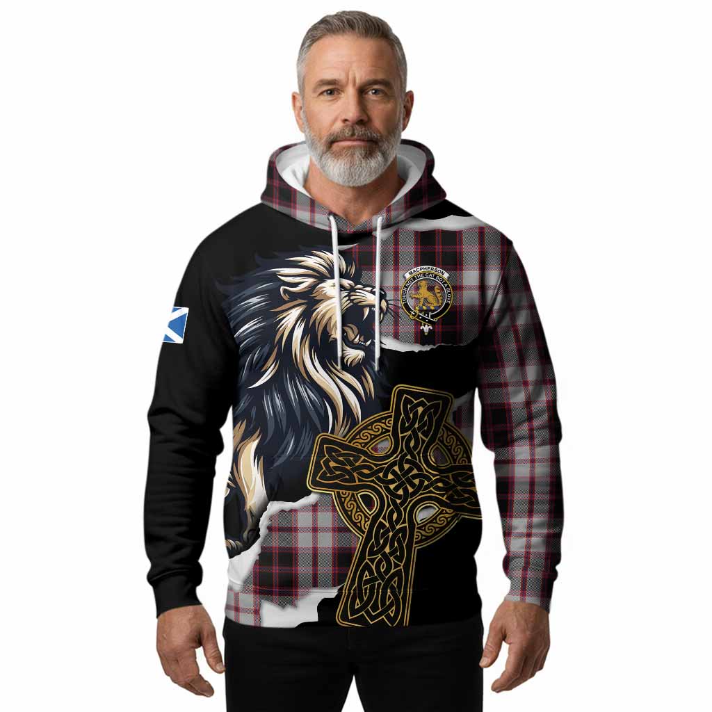 MacPherson (McPherson) Tartan Scottish Hoodie Lion Celtic Heritage