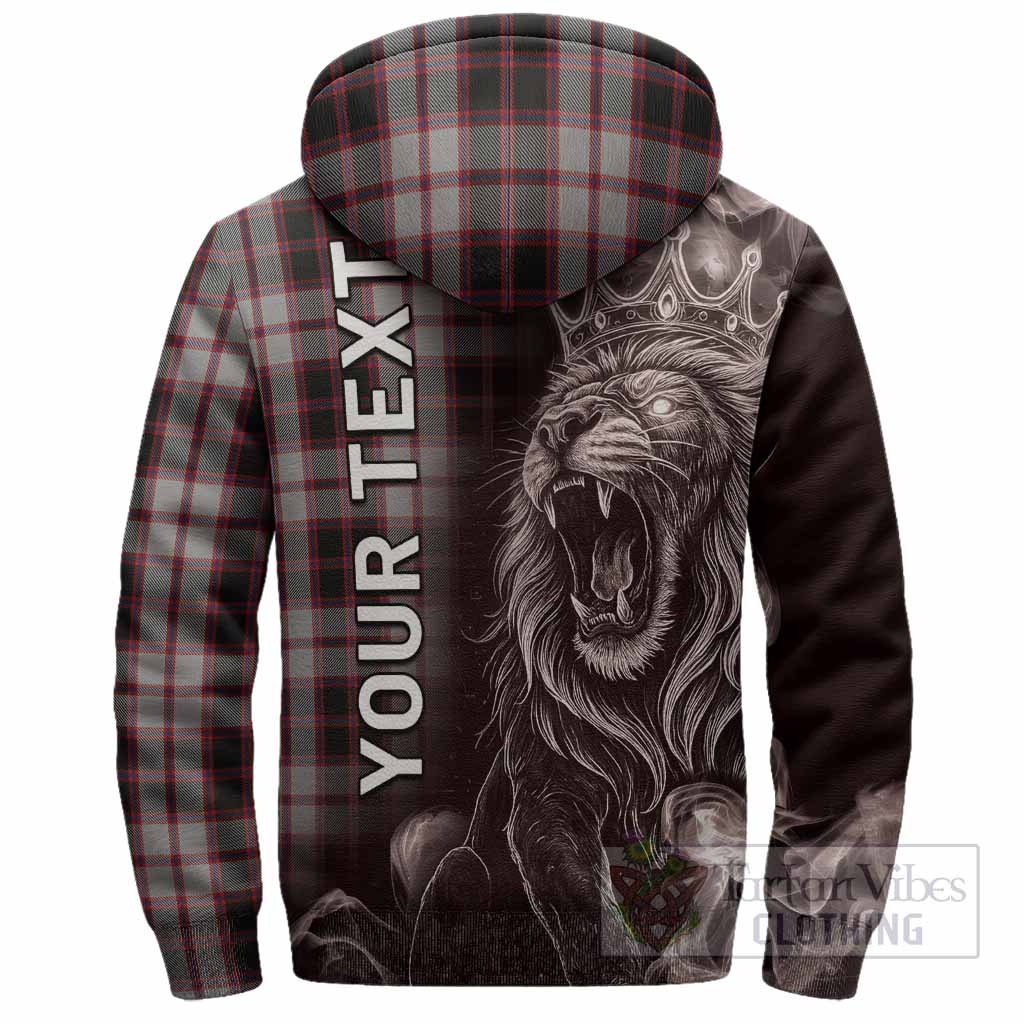 MacPherson (McPherson) Tartan Sherpa Hoodie Roaring Lion Heritage