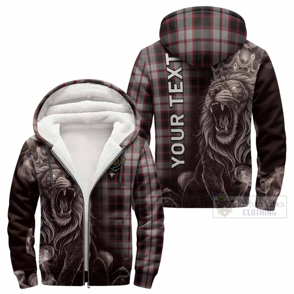MacPherson (McPherson) Tartan Sherpa Hoodie Roaring Lion Heritage