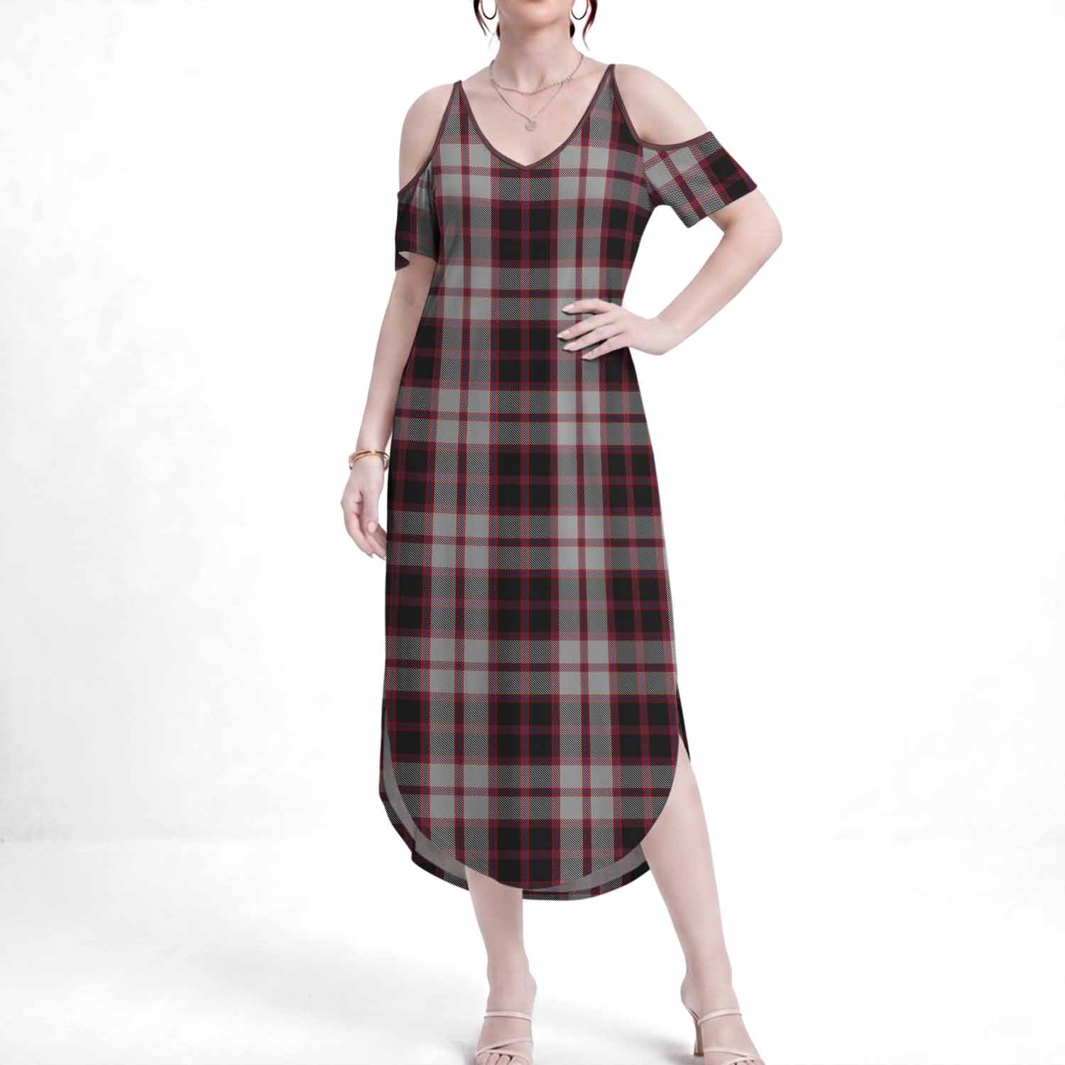 MacPherson (McPherson) Tartan Summer Maxi Dress - Tartan Vibes Clothing