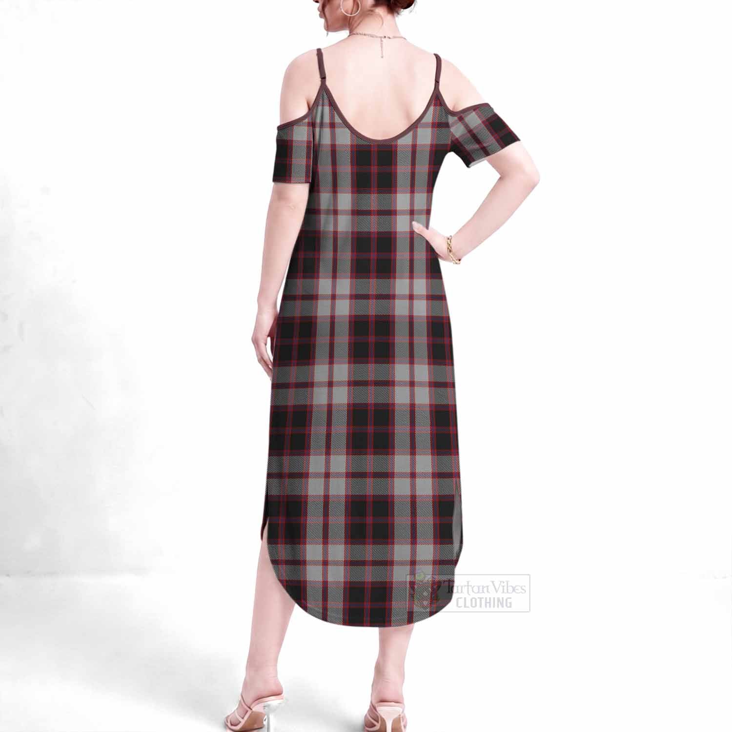 MacPherson (McPherson) Tartan Summer Maxi Dress - Tartan Vibes Clothing
