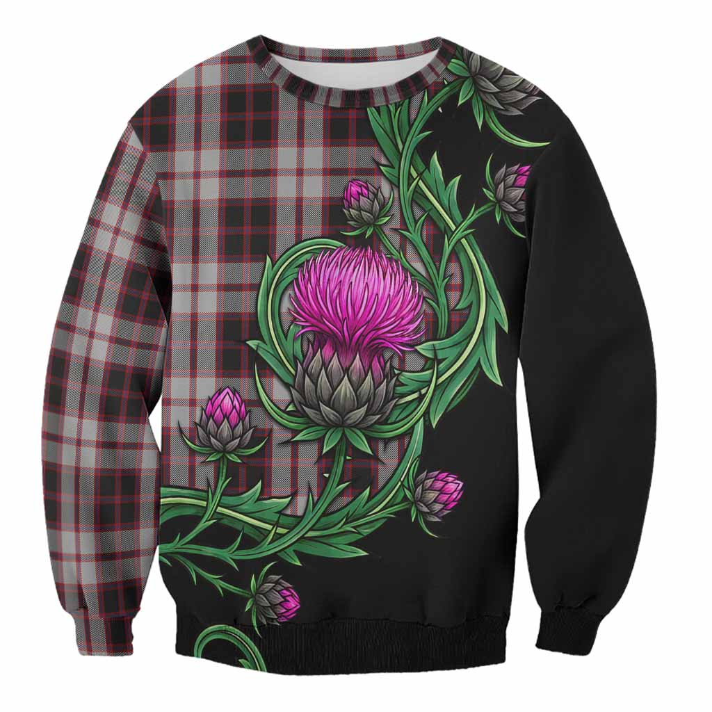MacPherson (McPherson) Tartan Sweatshirt Resilient Scottish Thistle Unisex - Tartan Vibes Clothing
