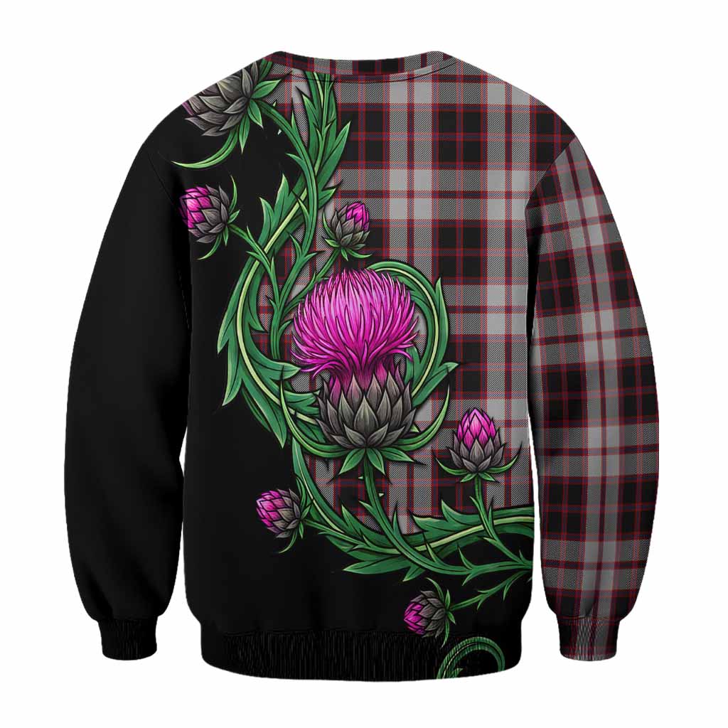 MacPherson (McPherson) Tartan Sweatshirt Resilient Scottish Thistle - Tartan Vibes Clothing