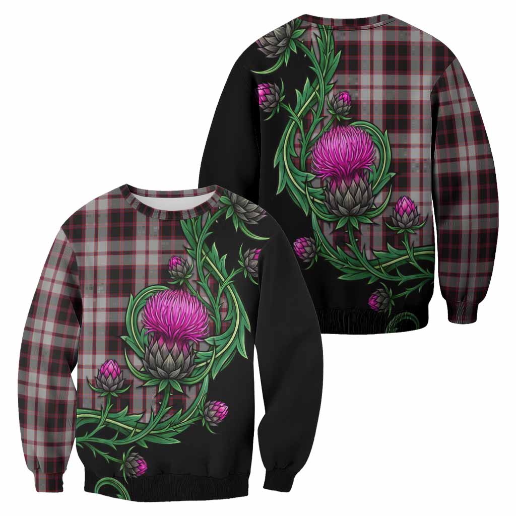 MacPherson (McPherson) Tartan Sweatshirt Resilient Scottish Thistle - Tartan Vibes Clothing